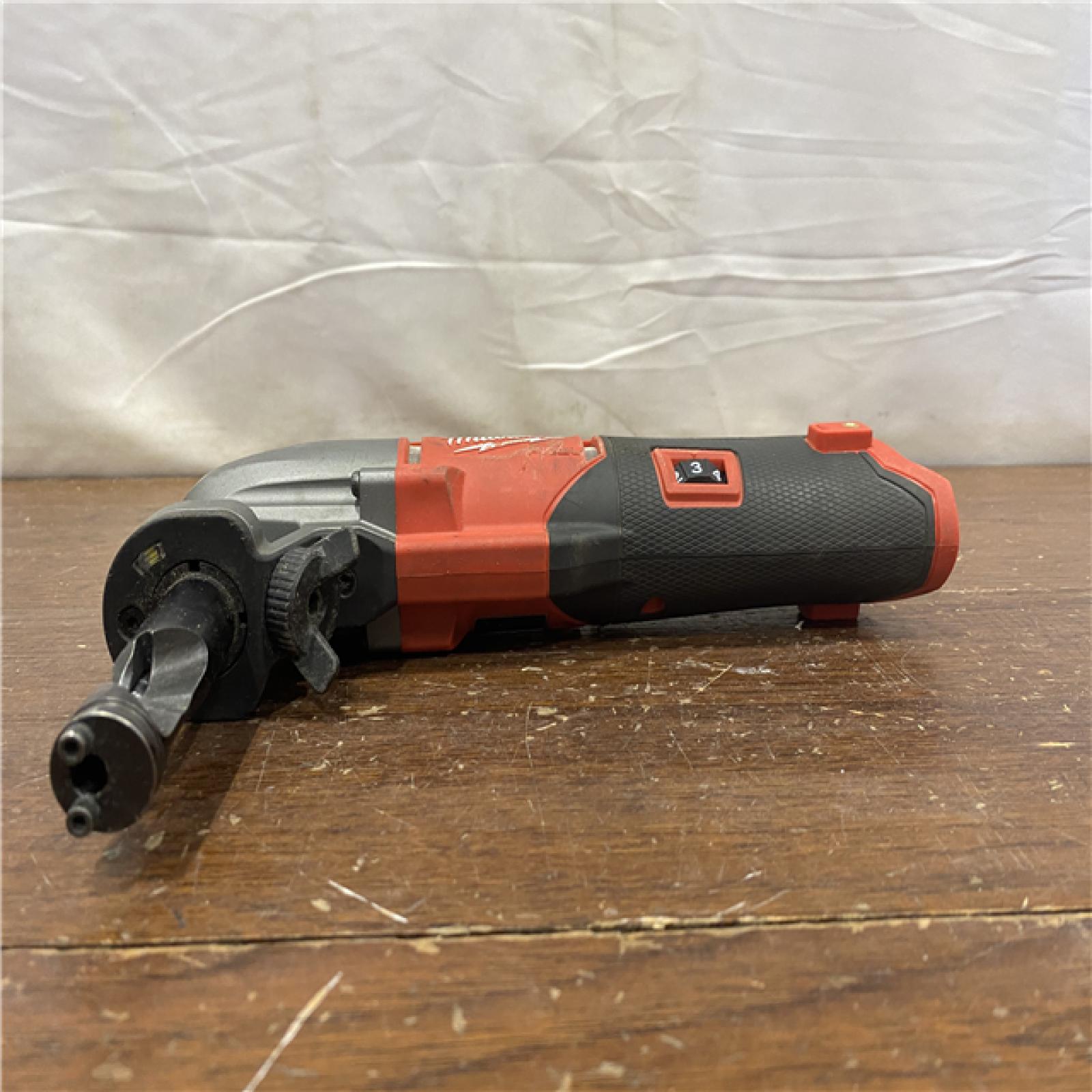 AS-IS Milwaukee M12 FUEL Brushless Cordless 16 Gauge Variable Speed Nibbler (Tool Only)