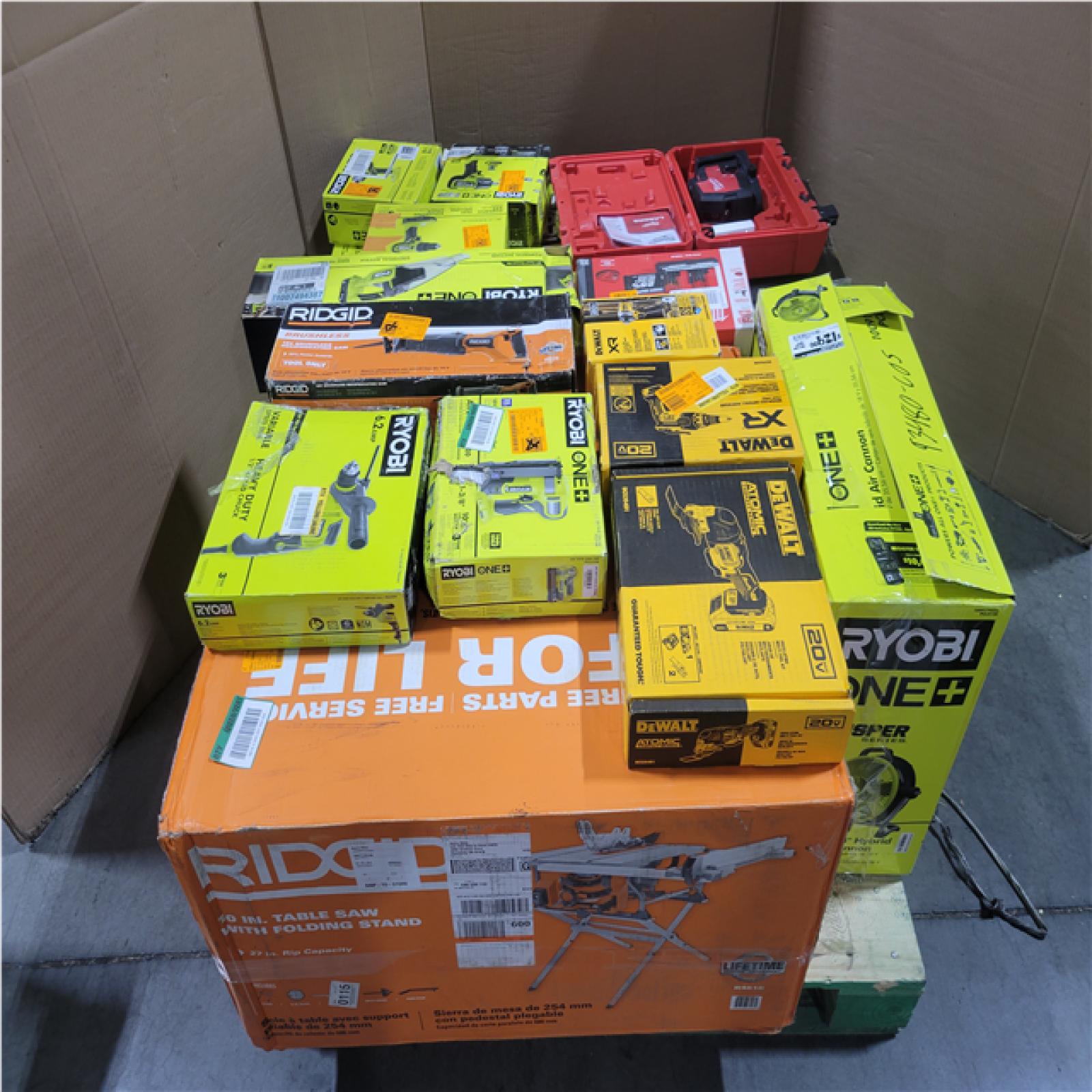 CALIFORNIA AS-IS TOOL PALLET