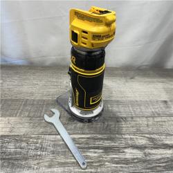 AS-IS DEWALT 20V MAX XR Cordless Brushless Fixed Base Compact Router (Tool Only)