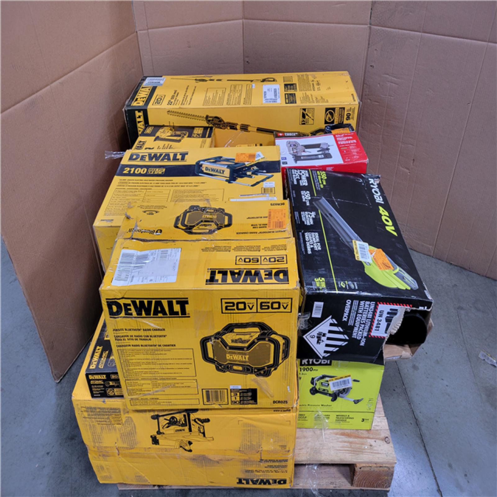CALIFORNIA AS-IS TOOL PALLET