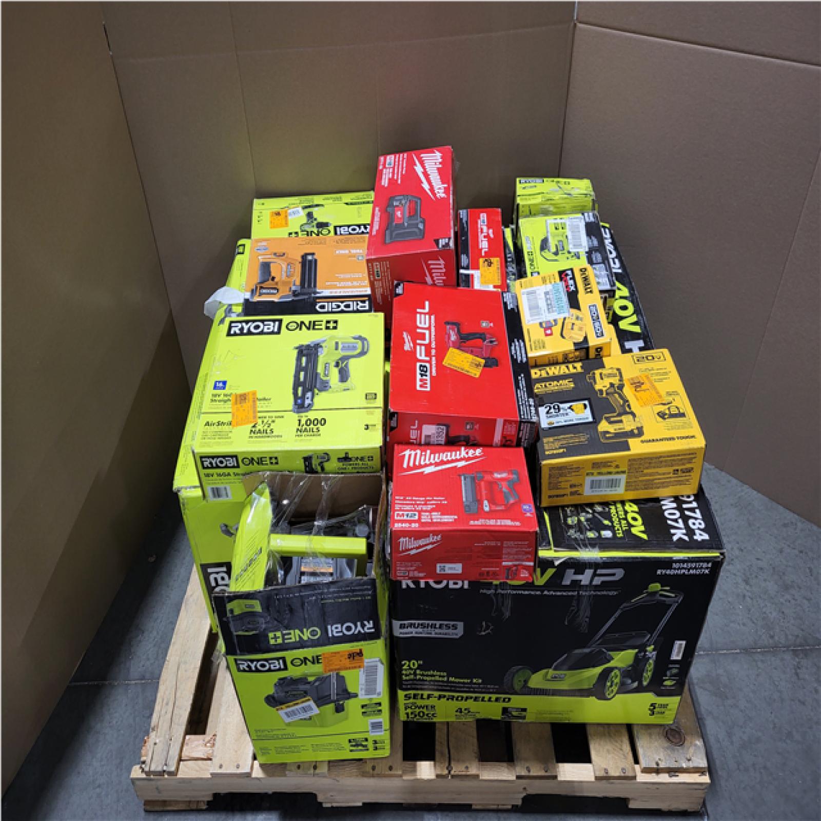 CALIFORNIA AS-IS TOOL PALLET