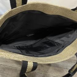 NEW - Victoria Secret Gold Tote Bag