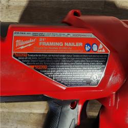 HOUSTON LOCATION - AS-IS Milwaukee 2744-20 M18 FUEL 3-1/2 in. 18-Volt 21-Degree Lithium-Ion Brushless Cordless Framing Nailer (Tool-Only)