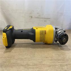 AS-IS DEWALT 20-Volt MAX Cordless Brushless 4-1/2 in. Angle Grinder with Slide Switch (Tool Only)