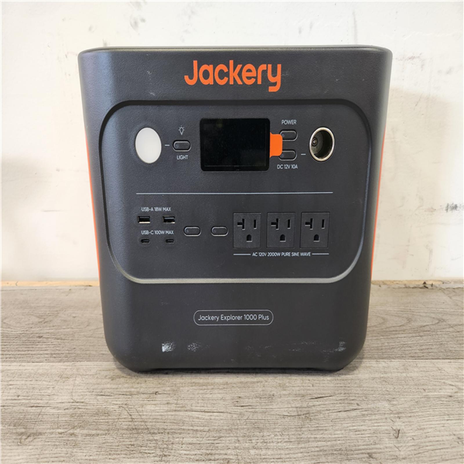Phoenix Location Jackery Solar Generator Explorer 1000 Plus 1264.64Wh/2000W Model No. JE-1000C