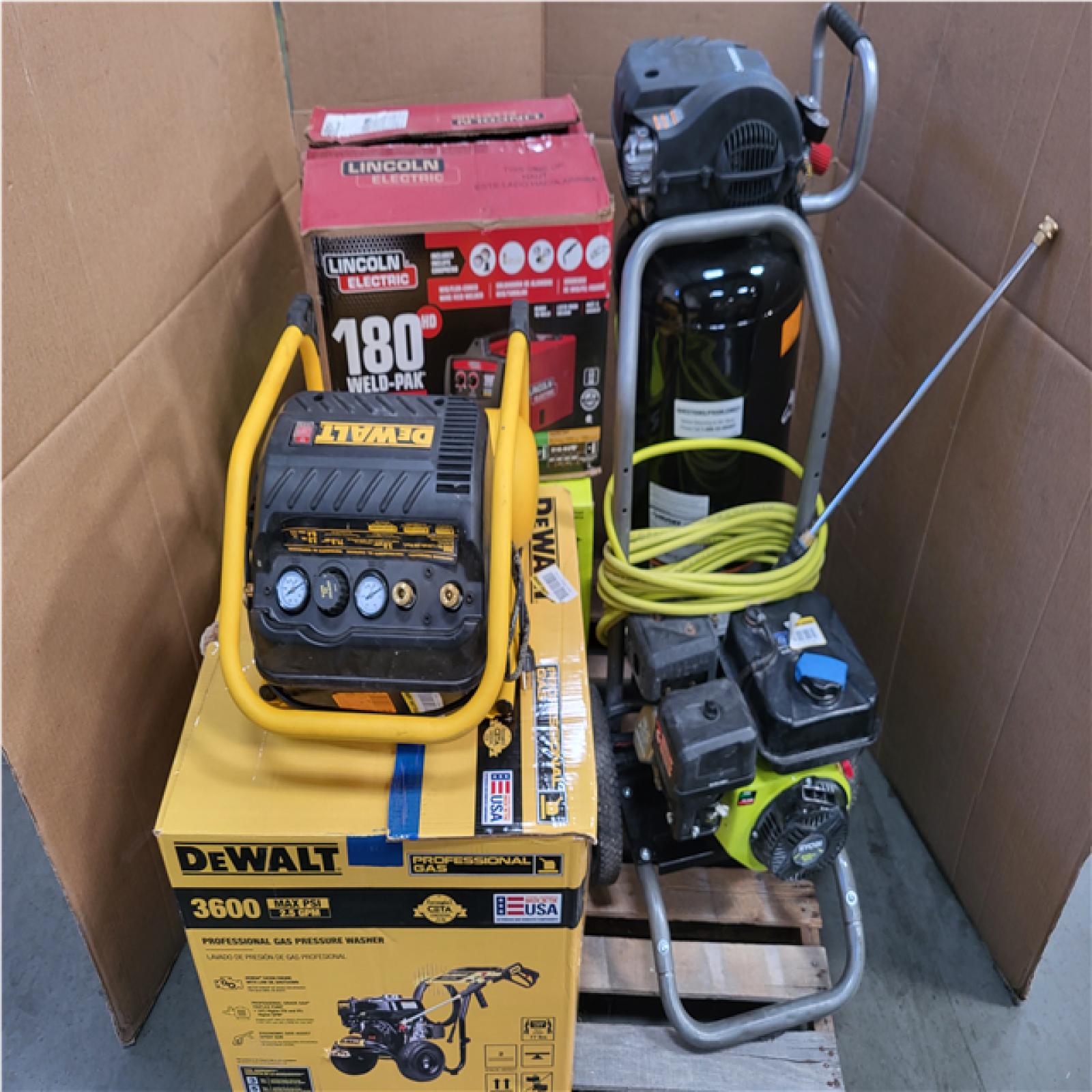 CALIFORNIA AS-IS OUTDOOR POWER EQUIPMENT