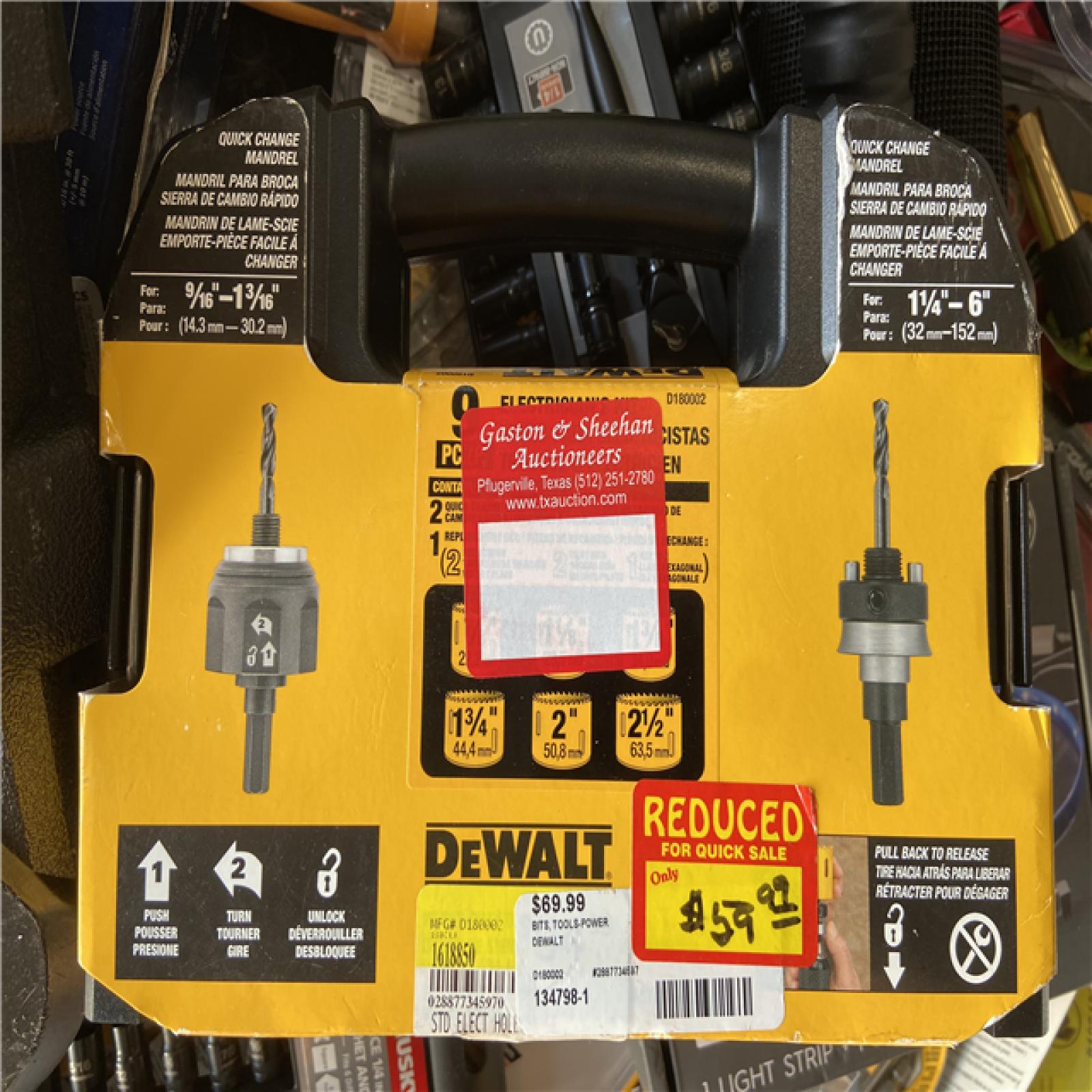 DALLAS LOCATION - AS-IS MISCELLANEOUS TOOL PALLET