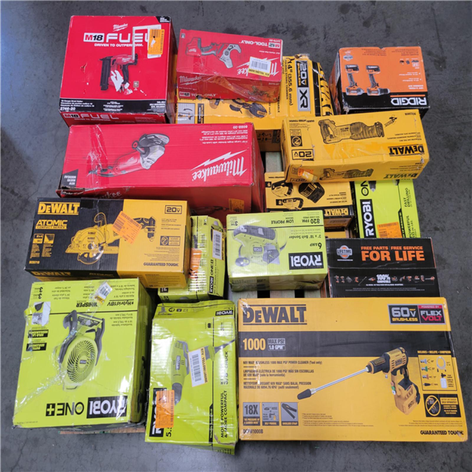 CALIFORNIA AS-IS TOOL PALLET