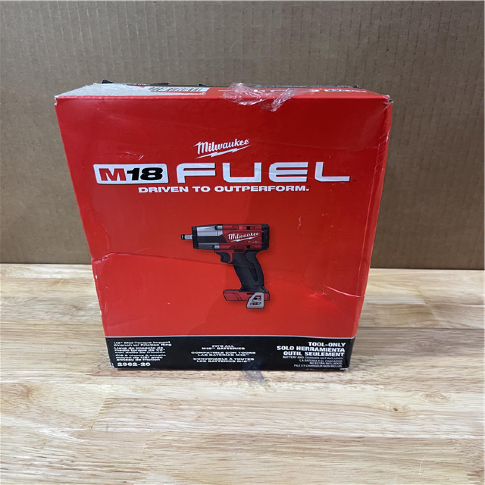 NEW!- Milwaukee FUEL Gen-2 18V Cordless Mid Torque 1/2 in. Impact Wrench (Tool-Only)