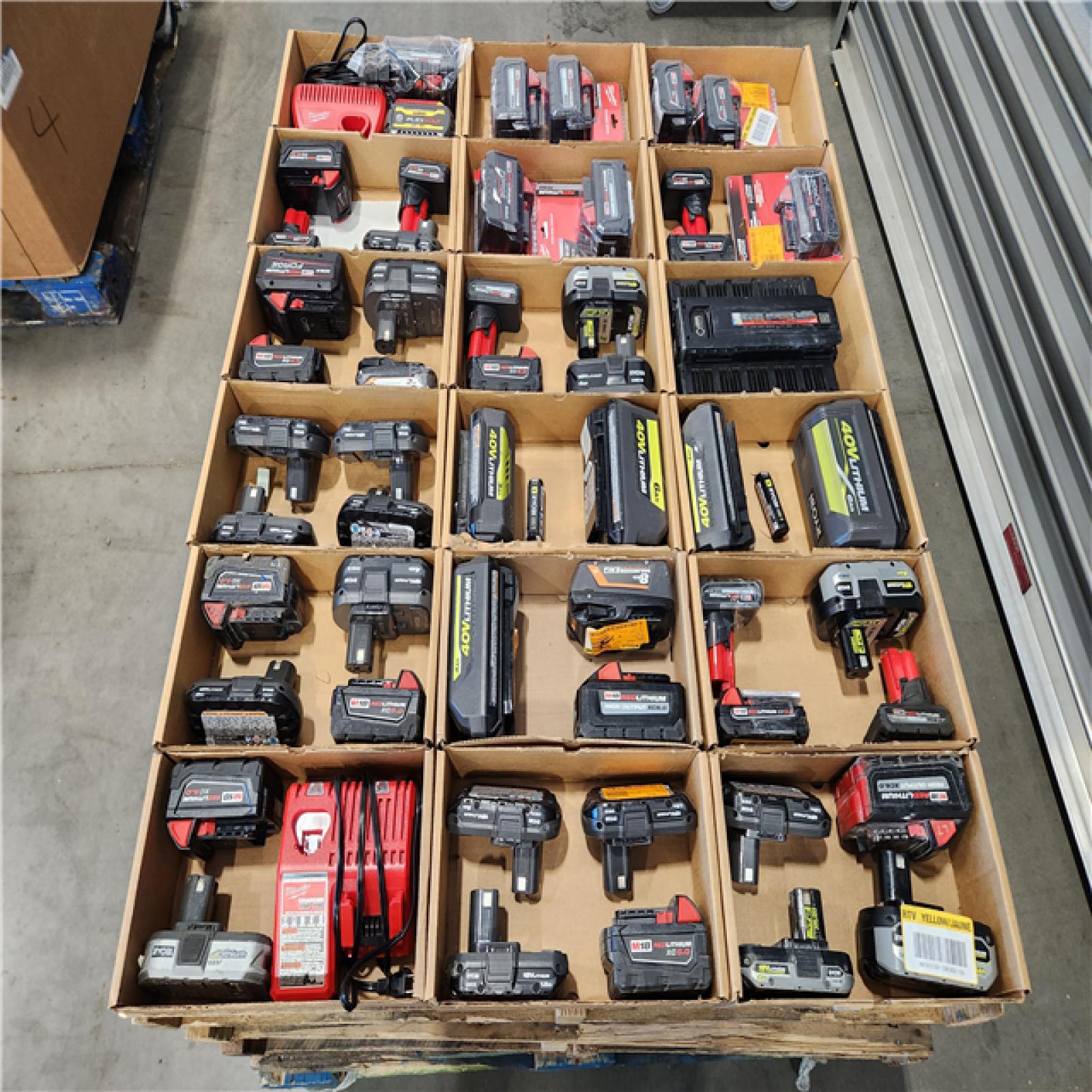 DALLAS LOCATION AS-IS BATTERY PALLET