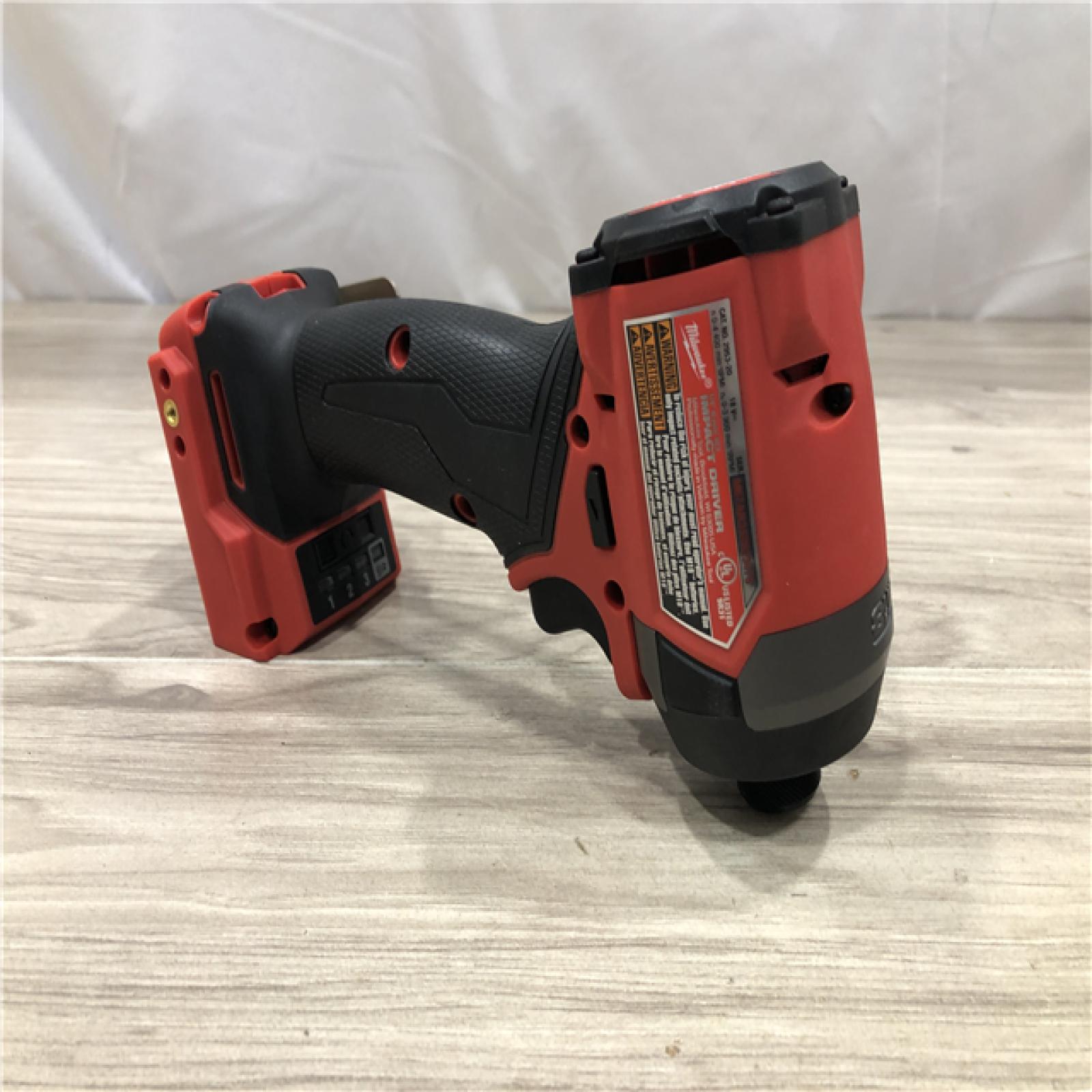 AS-IS Milwaukee FUEL 18V Lithium-Ion Cordless Hammer Drill and Impact Driver Combo Kit