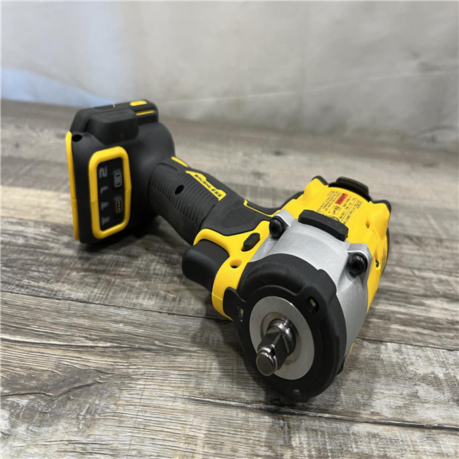 AS-IS DEWALT ATOMIC 20V MAX Cordless Brushless 3/8 in.Variable Speed Impact Wrench (Tool Only)