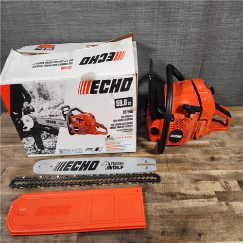 HOUSTON LOCATION - AS-IS ECHO 20 in. 59.8 cc Gas 2-Stroke Cycle Chainsaw