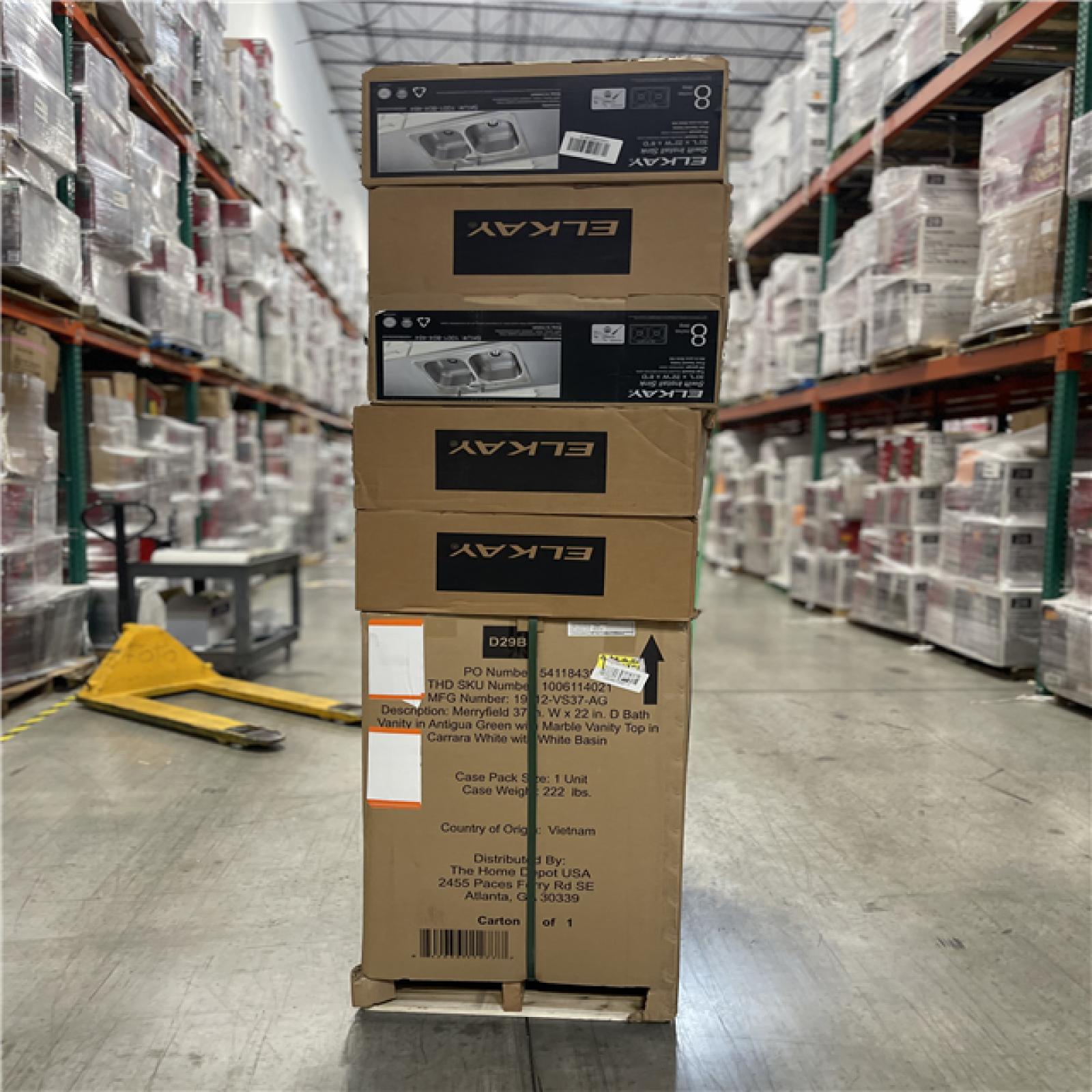 DALLAS LOCATION- AS-IS HOME IMPROVEMENT PALLET