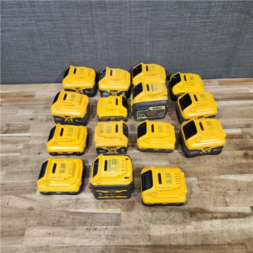 HOUSTON LOCATION - AS - IS DEWALT BATTERY PACK QTY - 15
