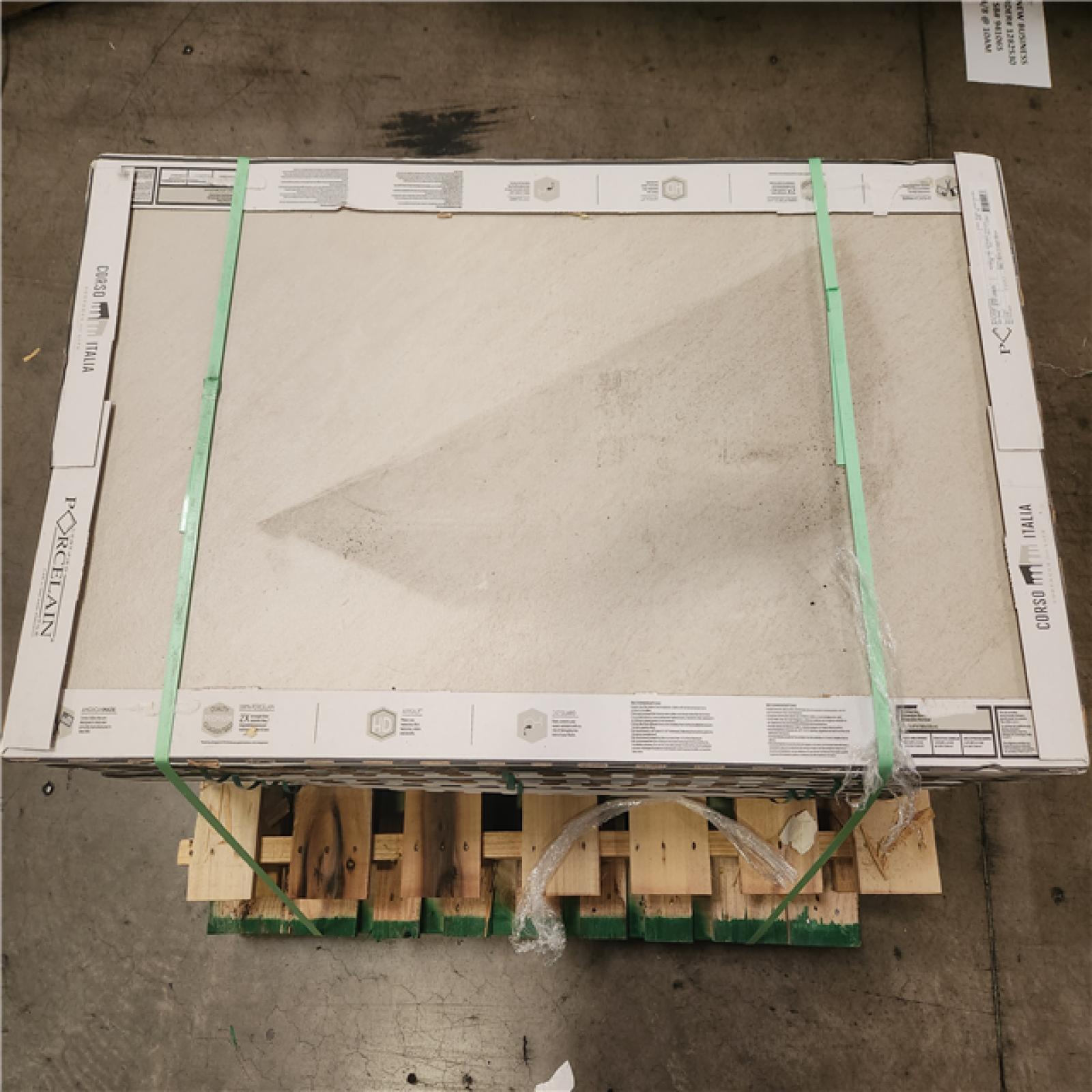 Phoenix Location Corso Italia Alpe Ivory 24 in. x 48 in. Quartzite Stone Look Porcelain Floor and Wall Tile (372 sq. ft. 24 Case)