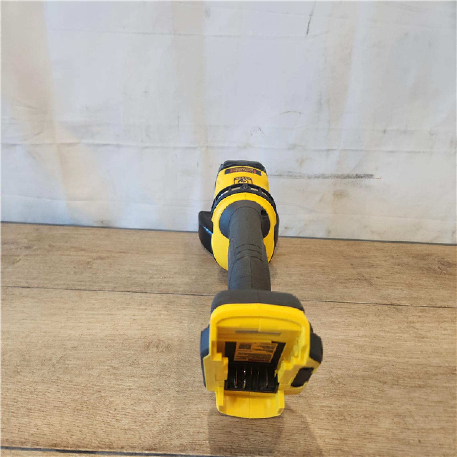 AS-IS- FLEX VOLT 60-Volt MAX Lithium-Ion Cordless Brushless 4.5 in. to 6 in. Small Angle Grinder with 9 Ah Battery and Charger