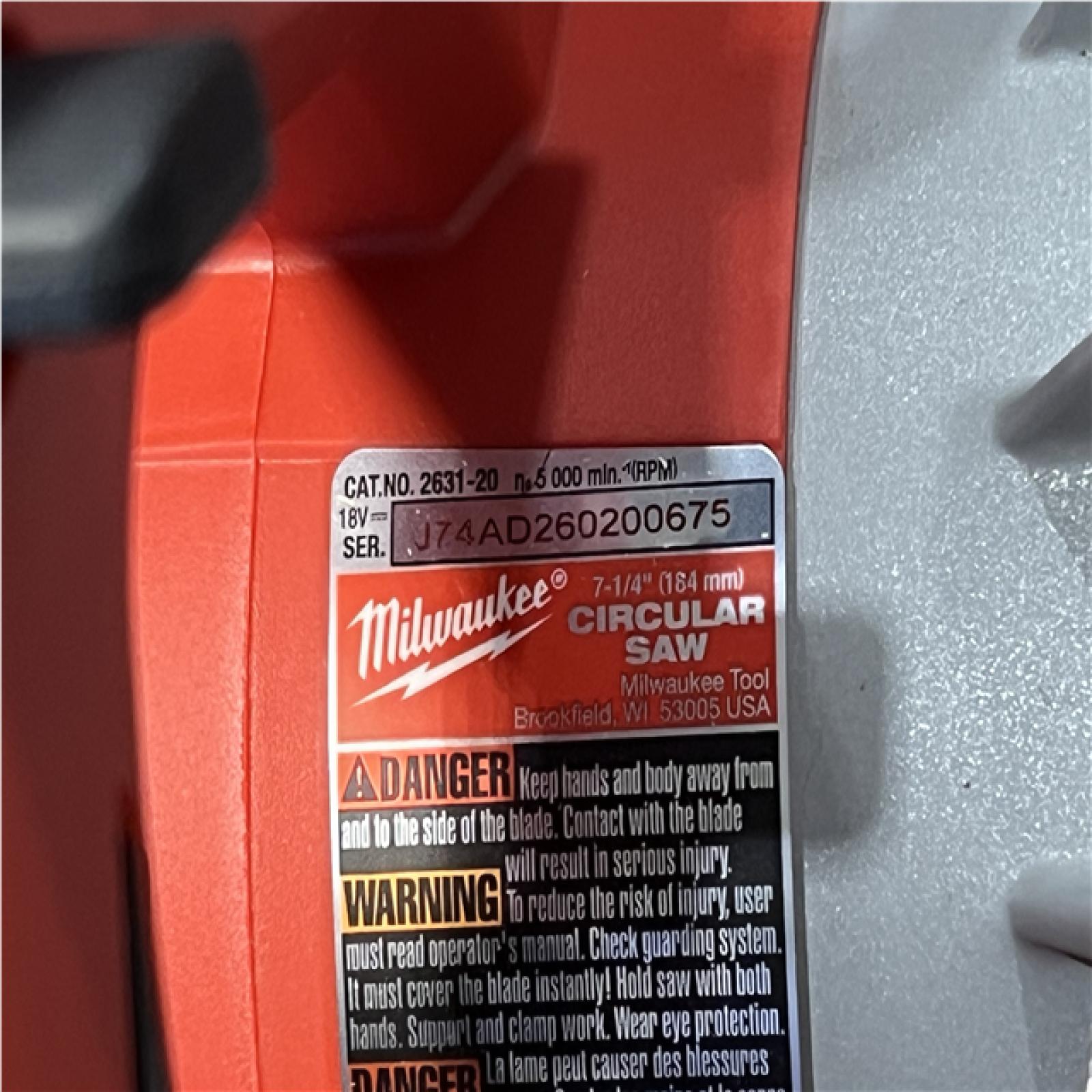 Houston Location AS-IS Milwaukee 18-Volt Lithium-Ion Brushless Cordless (4-Tool) Combo Kit