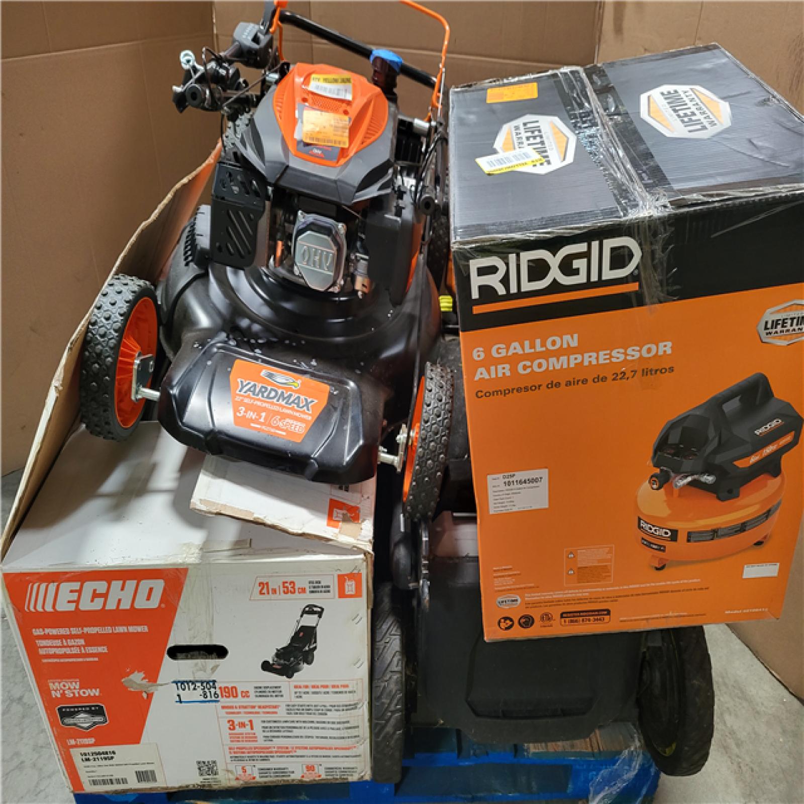 California AS-IS Outdoor Power Equipment