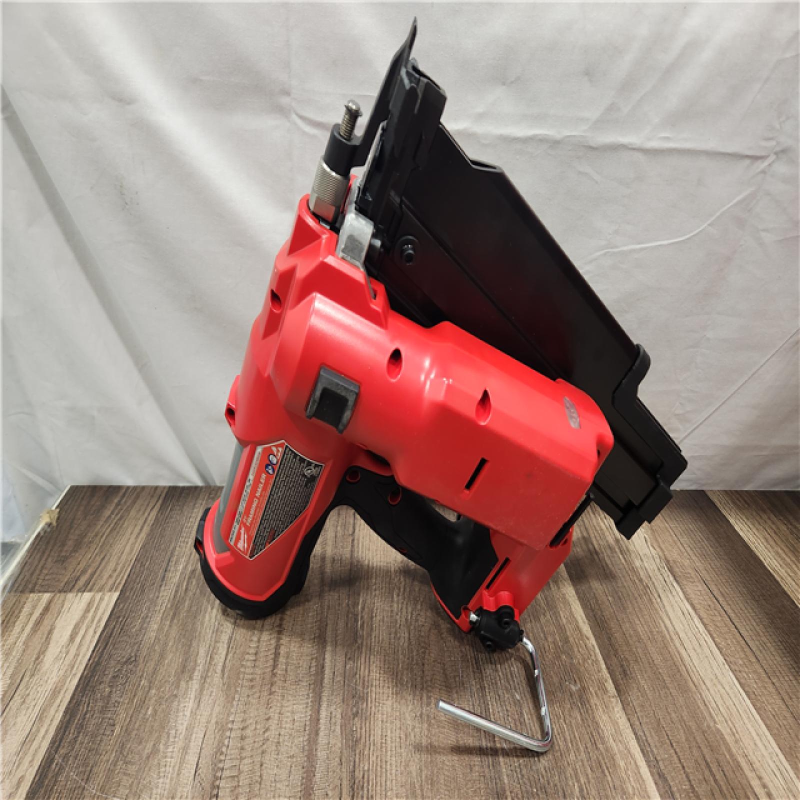 AS-IS- Milwaukee M18 FUEL 3-1/2 in. 18V 21-Degree Lithium-Ion Brushless Cordless Framing Nailer (Tool-Only)