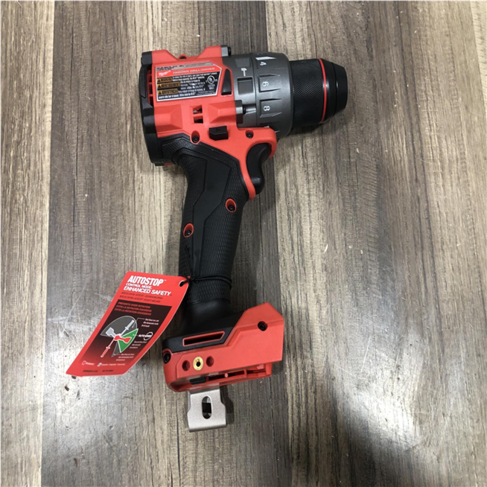 AS-IS Milwaukee FUEL 18V Lithium-Ion Brushless Cordless 1/2 in. Hammer Drill/Driver (Tool-Only)