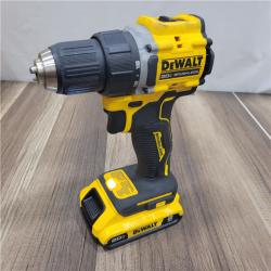 AS-IS DEWALT ATOMIC COMPACT SERIES 20V MAX* Brushless Cordless 1/2 Drill/Driver Kit
