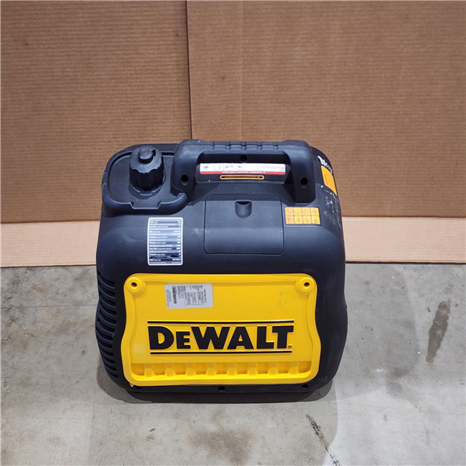 HOUSTON LOCATION - AS-IS DeWALT PMC172200 2200w Gasoline Inverter Generator W/ Auto Throttle CO-PROTECT