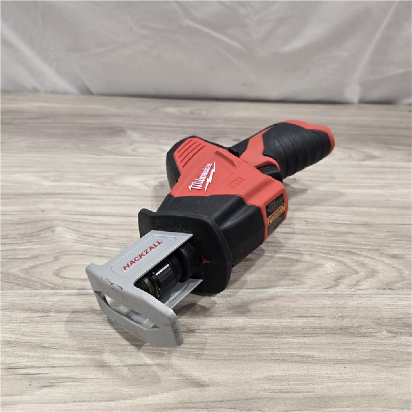 AS-IS Milwaukee 2420-21 12V 1.5Ah Cordless Straight Handle Reciprocating Saw Kit