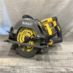 AS-IS DEWALT FLEXVOLT 60V MAX Cordless Brushless 7-1/4 in. Wormdrive Style Circular Saw (Tool Only)