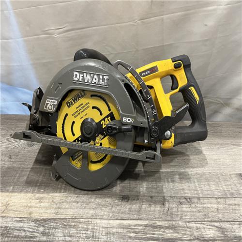AS-IS DEWALT FLEXVOLT 60V MAX Cordless Brushless 7-1/4 in. Wormdrive Style Circular Saw (Tool Only)