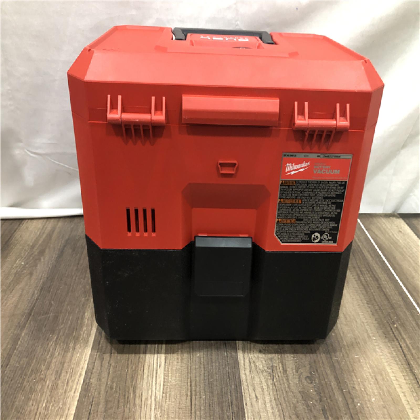 AS-IS Milwaukee  FUEL 12-Volt Lithium-Ion Cordless 1.6 Gal. Wet/Dry Vacuum (Vacuum-Only)