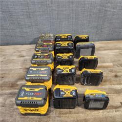 HOUSTON LOCATION - AS-IS DEWALT BATTERY PACK QTY - 15