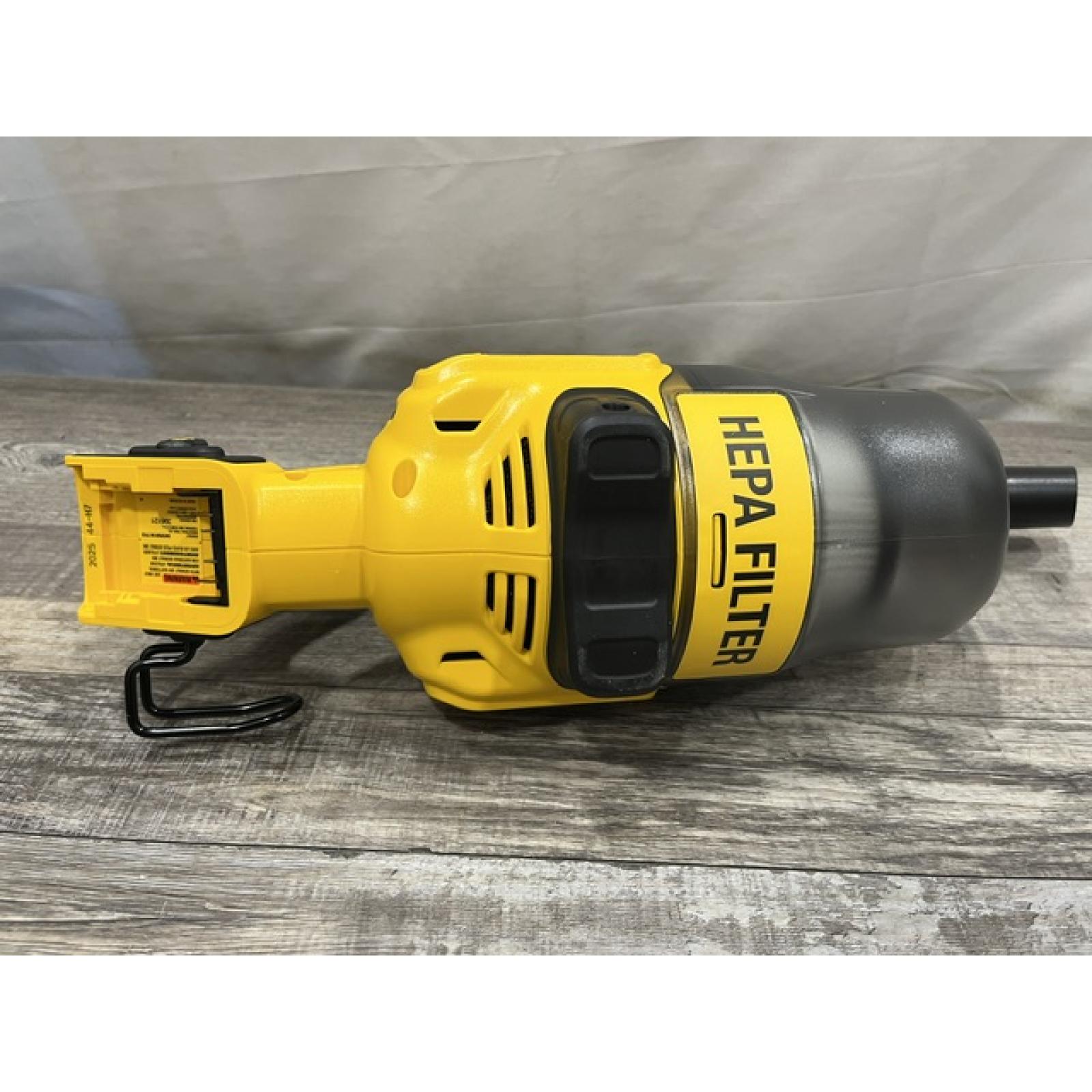 AS-IS DEWALT Bagless 20V MAX Stick Cordless General Dirt Filter Handheld Vacuum (Tool Only)