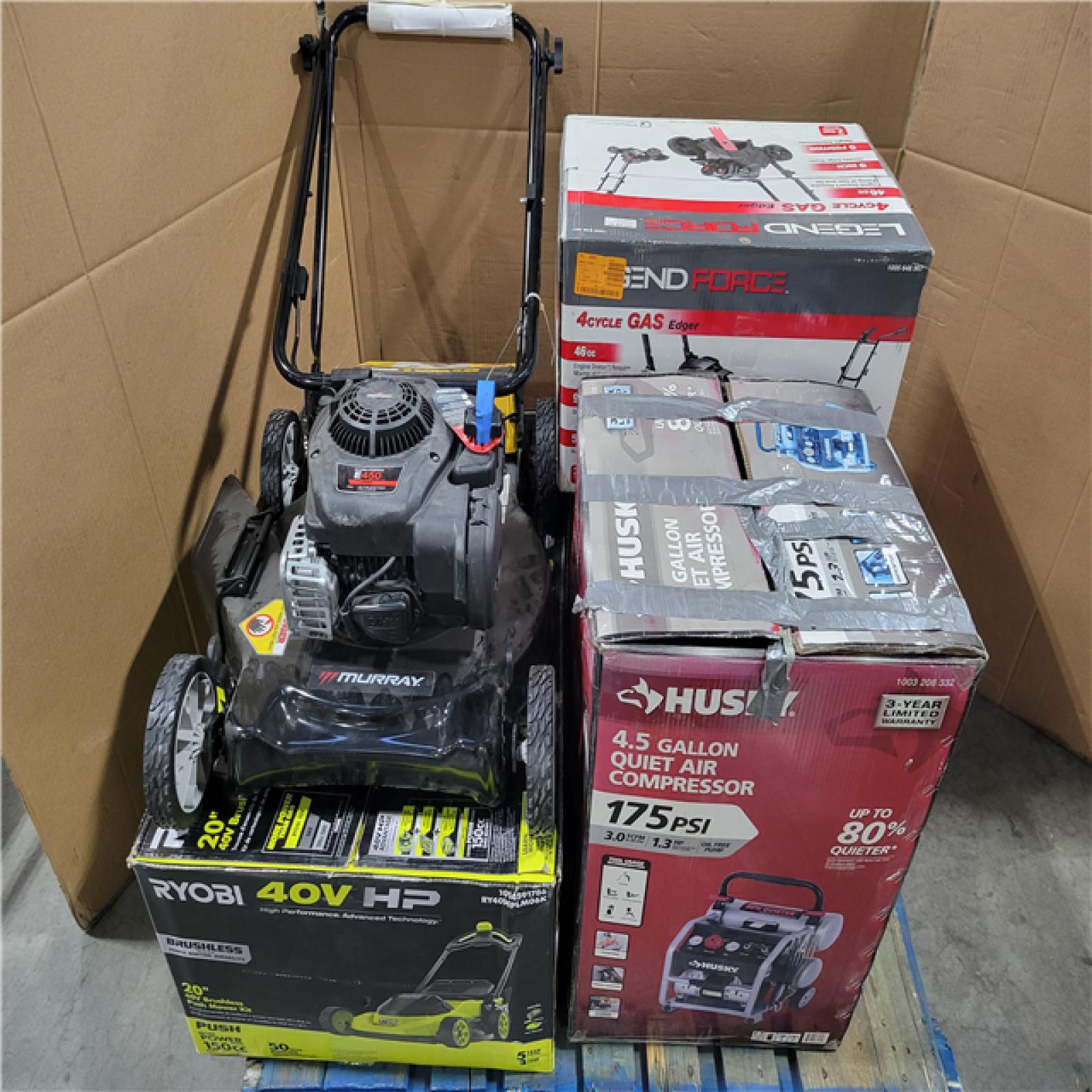 CALIFORNIA AS-IS OUTDOOR POWER EQUIPMENT