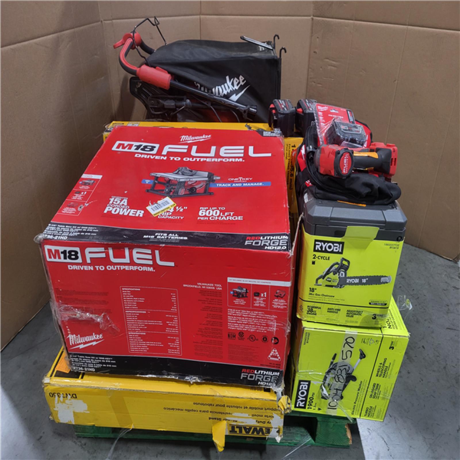 CALIFORNIA AS-IS TOOL PALLET
