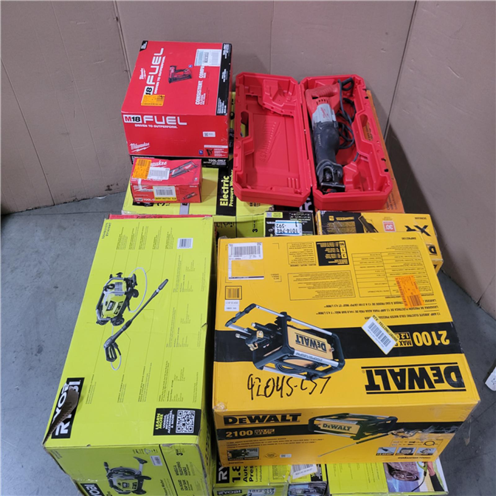 CALIFORNIA AS-IS TOOL PALLET