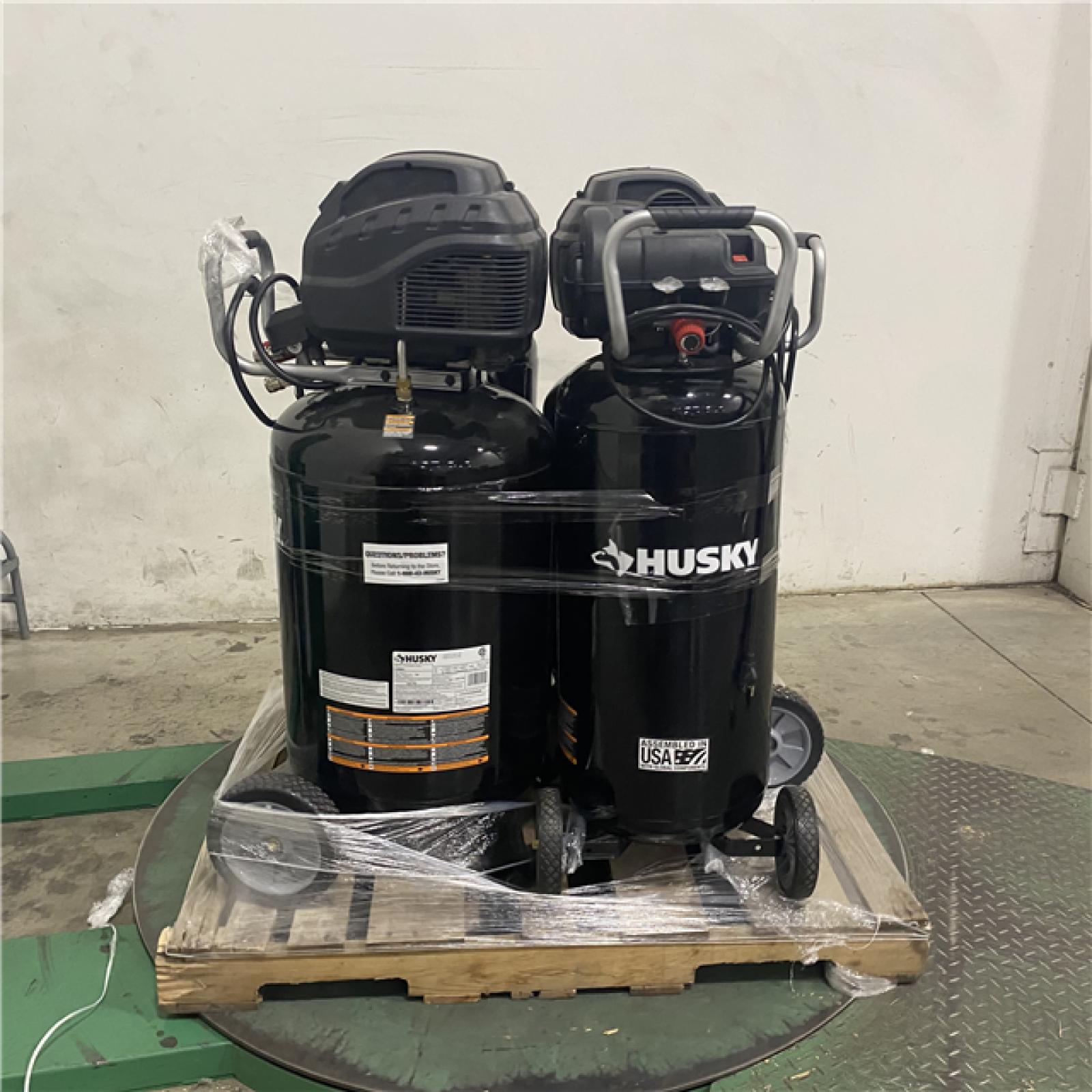 Dallas Location - As-Is Husky Electric Air Compressor (Lot Of 4)