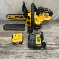 AS-IS DEWALT 20V MAX Compact 12 Brushless Cordless Chainsaw Kit
