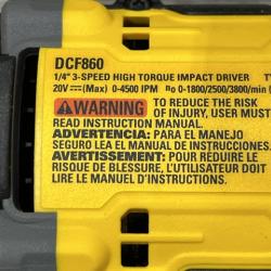 AS-IS DEWALT 20V XR Lithium-Ion Cordless 2-Tool Combo Kit