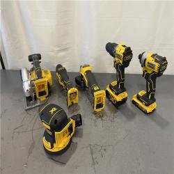 AS-IS - DEWALT 20-Volt MAX ToughSystem Lithium-Ion 6-Tool Cordless Combo Kit