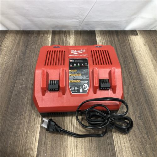 AS-IS Milwaukee 18-Volt Lithium-Ion Dual Bay Rapid Battery Charger
