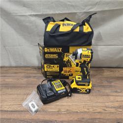 AS-IS DeWalt 20V MAX ATOMIC 1/4 in. Cordless Brushless 3-Speed Impact Driver Kit (Battery & Charger)