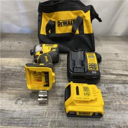 AS-IS DEWALT Atomic 20V Max Lithium-Ion Brushless Cordless Compact 1/4 in. Impact Driver Kit