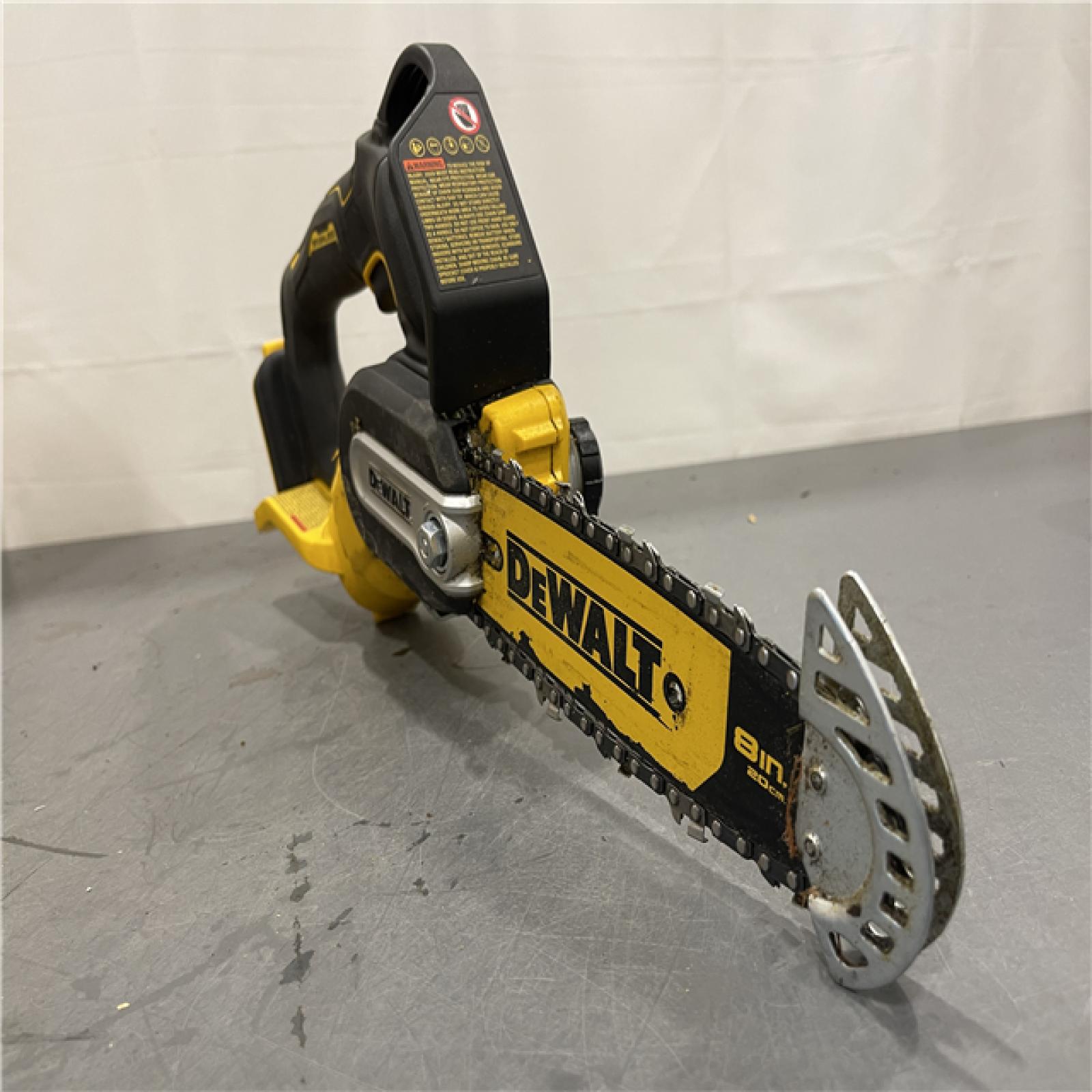AS-IS - DeWalt 20V MAX 8 in. Brushless Cordless Battery Powered Pruning Chainsaw