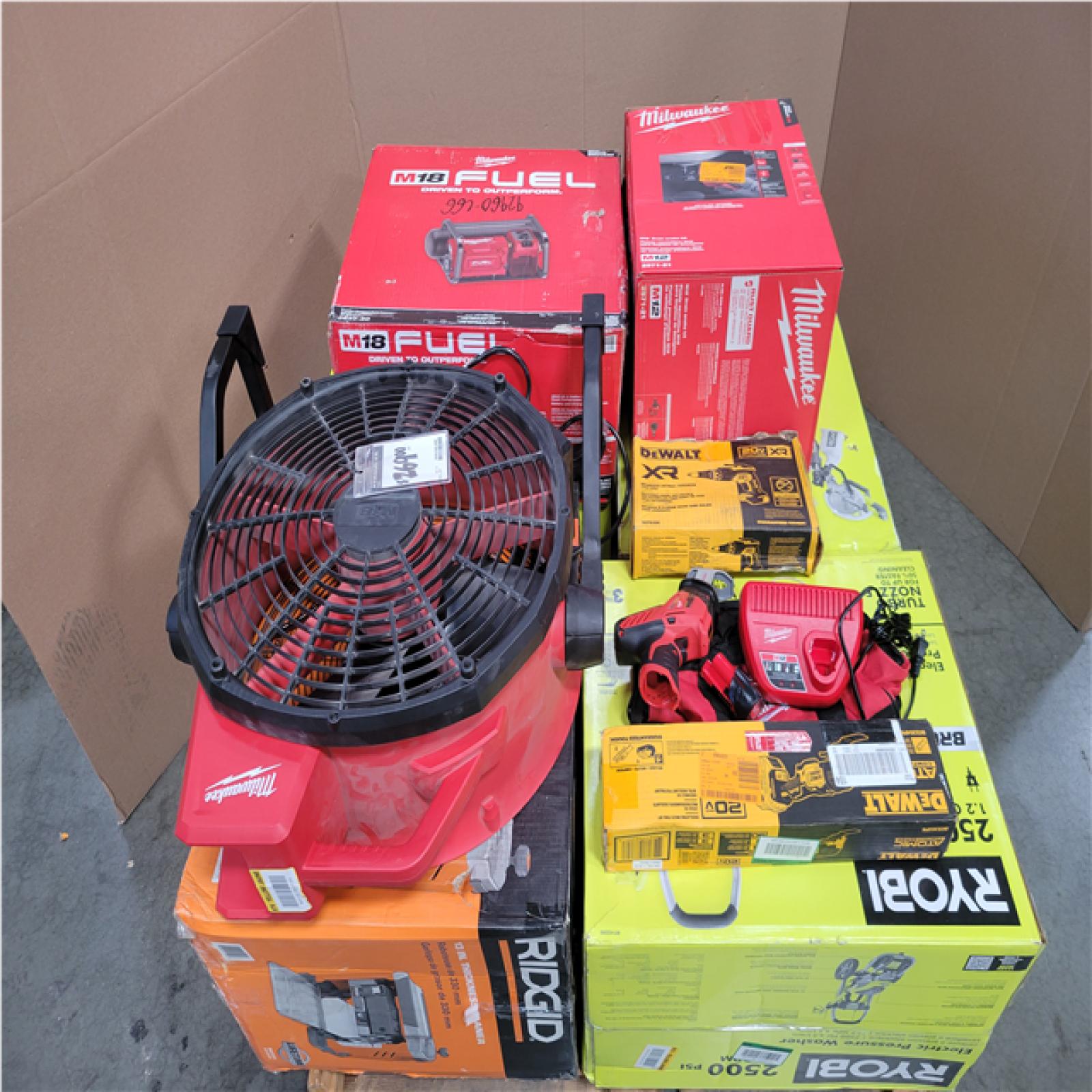 CALIFORNIA AS-IS TOOL PALLET