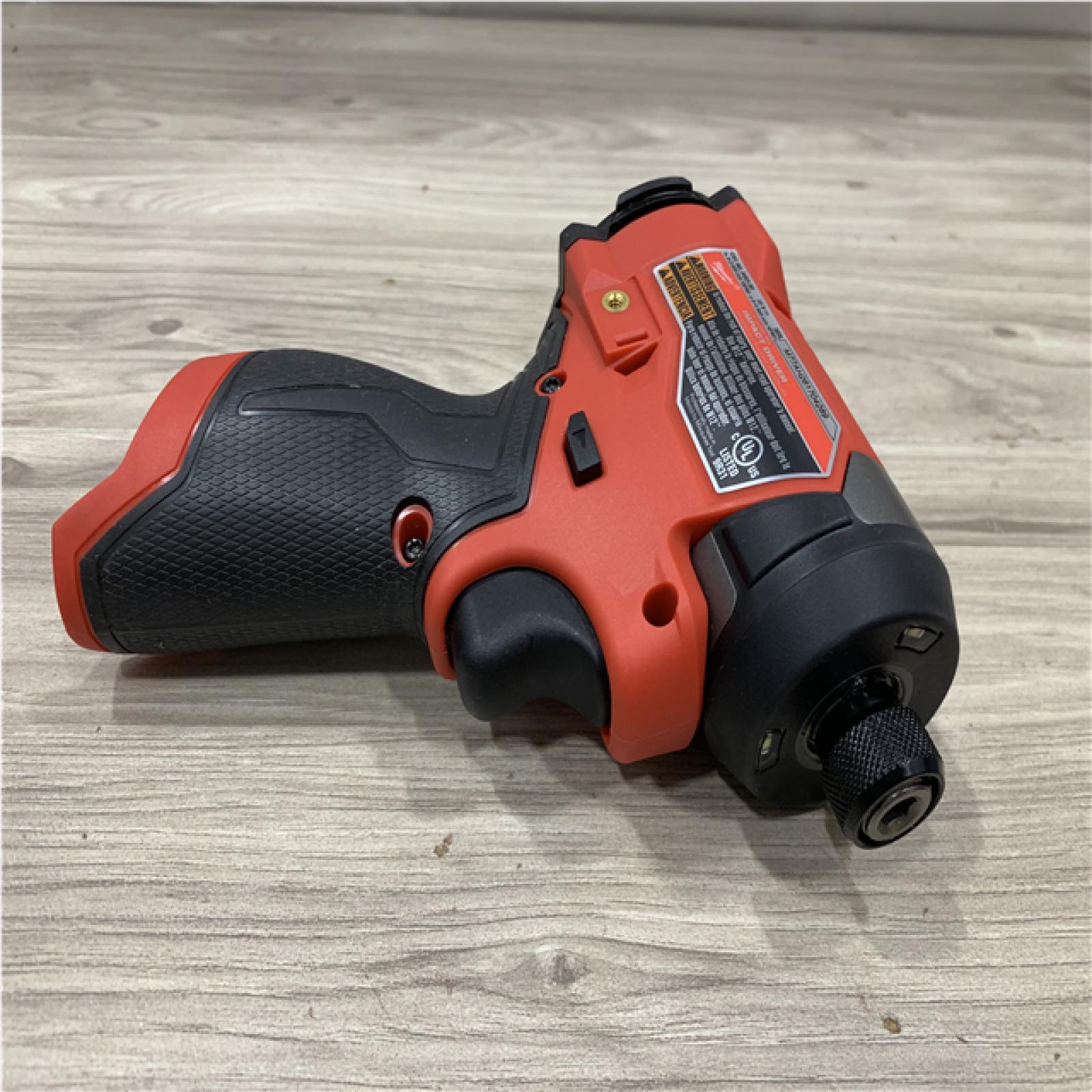 AS-IS Milwaukee FUEL 12V Lithium-Ion Brushless Cordless 1/4 in. Hex Impact Driver (Tool-Only)
