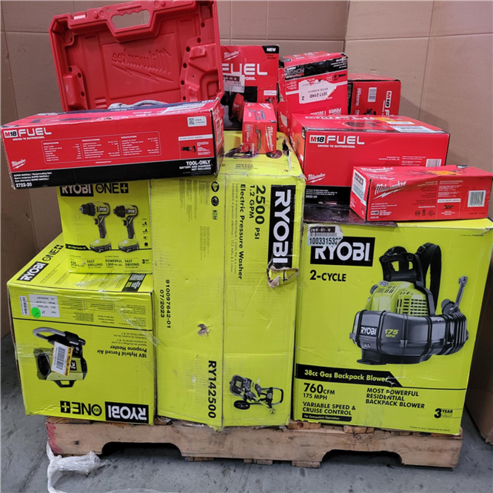 CALIFORNIA AS-IS TOOL PALLET