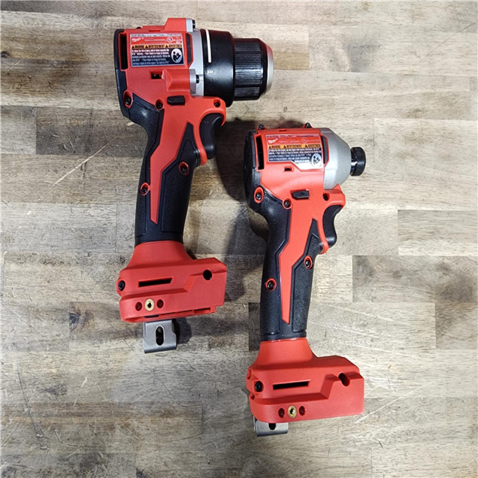 HOUSTON LOCATION - AS-IS M18 18V Lithium-Ion Brushless Cordless Compact Drill/Impact Combo Kit (2-Tool) W/(2) 2.0 Ah Batteries, Charger & Bag