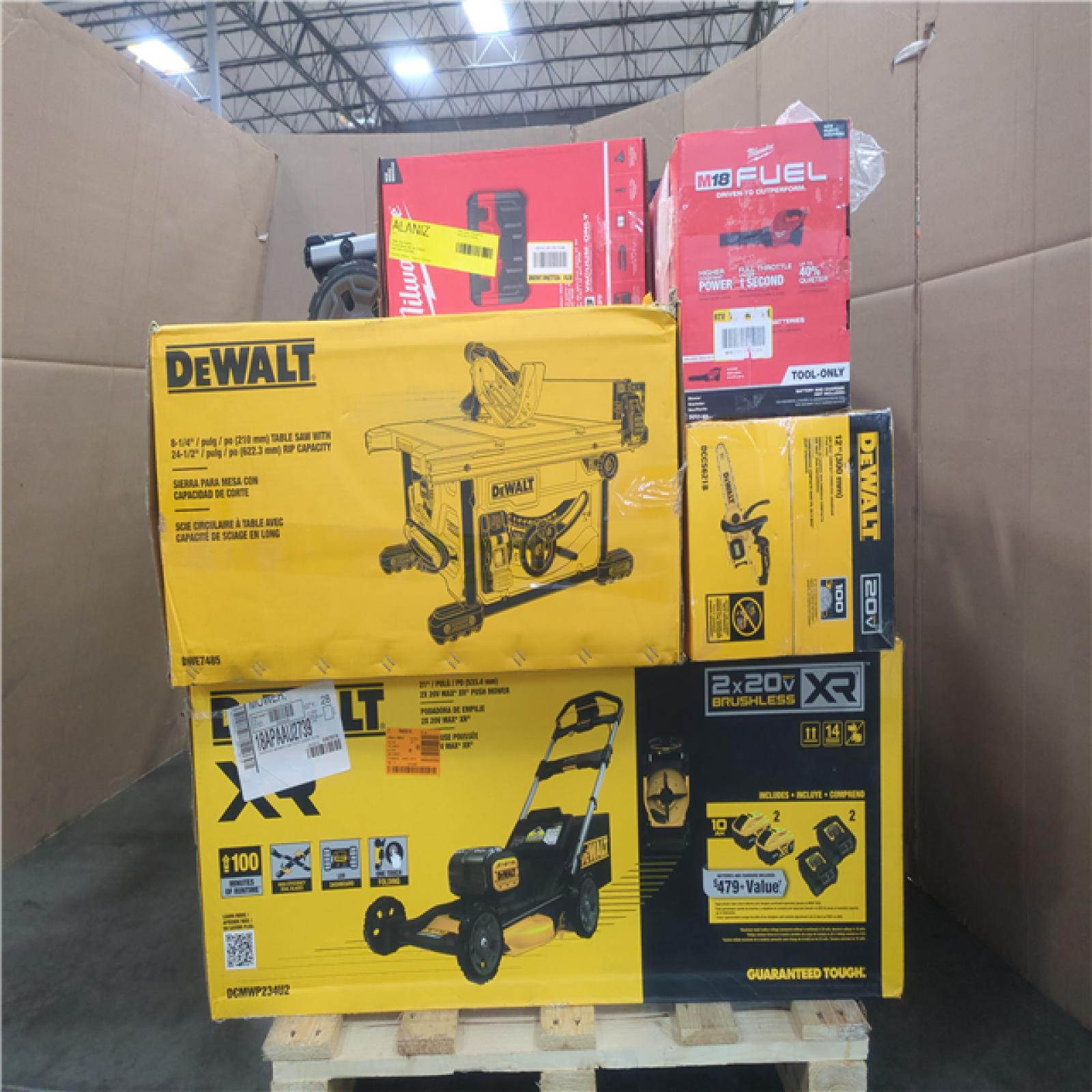 CALIFORNIA AS-IS TOOL PALLET