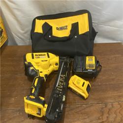 AS-IS DEWALT 20V MAX XR 15 Ga. Cordless 34 Deg Nailer 20 V